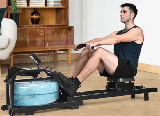 Costway Water Rower - a Low Priced Rowing Machine for Home Workouts