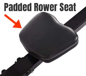 Comfortable Padded Rower Seat
