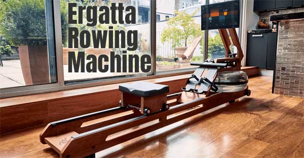 Ergatta Rowing Machine with Large Screen for Visual Fun Workouts