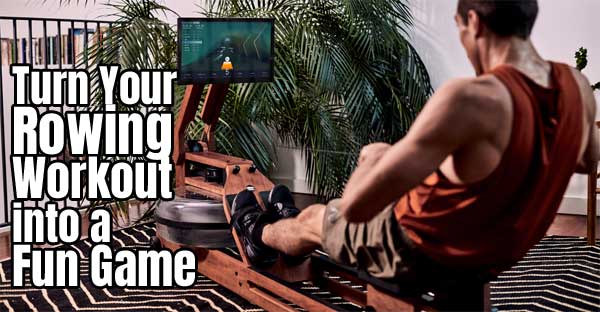 Turn Your Rowing Workout into a Fun Game with Interactive Software and Big Screen Monitors