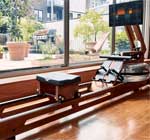 Ergatta Rower with 17-inch Workout Monitor Screen
