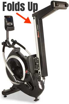 Indoor Rower Folds Up to Save Space